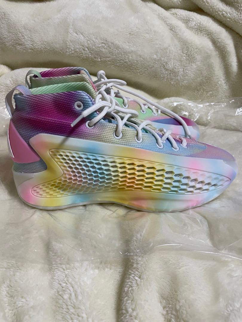 AE1 LOW 26cm プレーオフ着用カラー アンソニー エドワーズ バッシュ