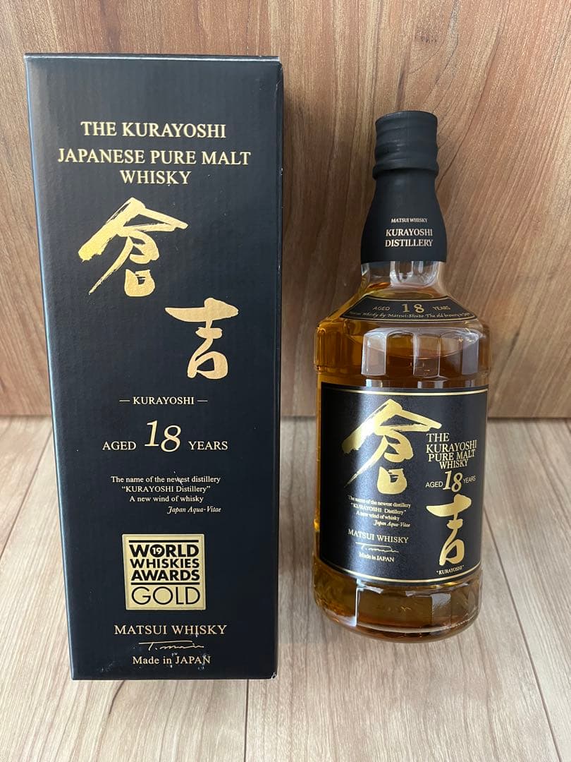 ★未開栓★ Matsui Pure Malt Whisky 倉吉18年