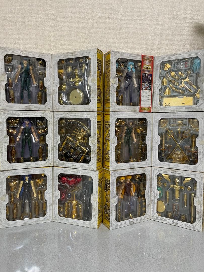 聖闘士聖衣神話 黄金聖闘士12体セット（未使用・未開封）