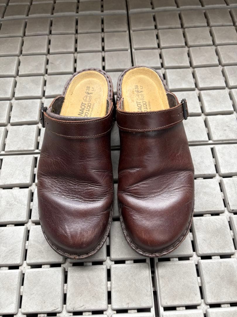 NAOT IRIS / Walnut 38 24cm ナオト アイリス サボ