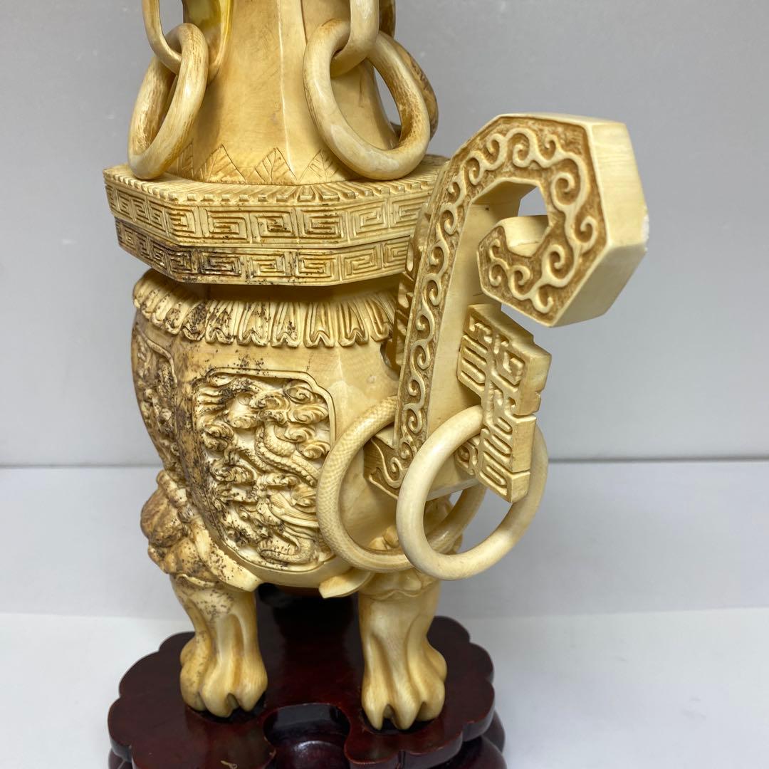 極上　特大　香炉　2514g 高さ約35㎝トカコ　東さ8-0208☆2F