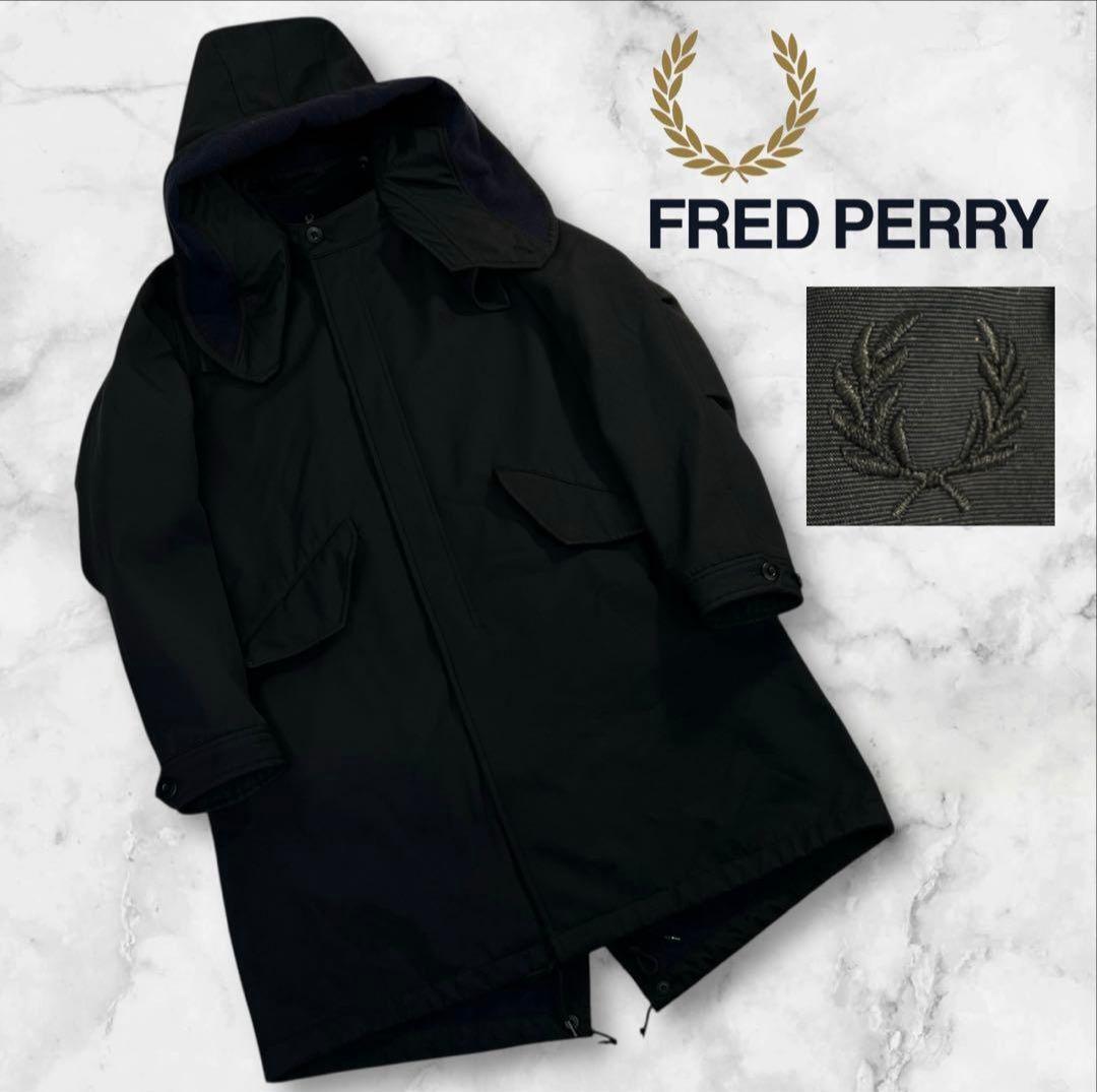 FRED PERRY フレッドペリー　モッズコート　メンズ　M ブラック