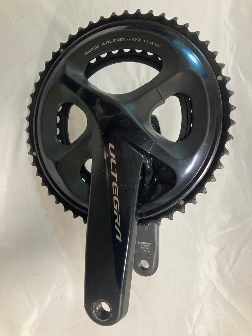 本日昼まで R8000 アルテグラ クランク 170mm 52-36