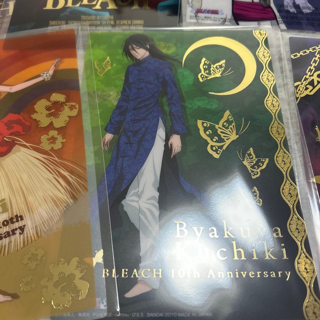 BLEACH　クリアソウルプレート　ブリーチ　カードダス　クリアカード