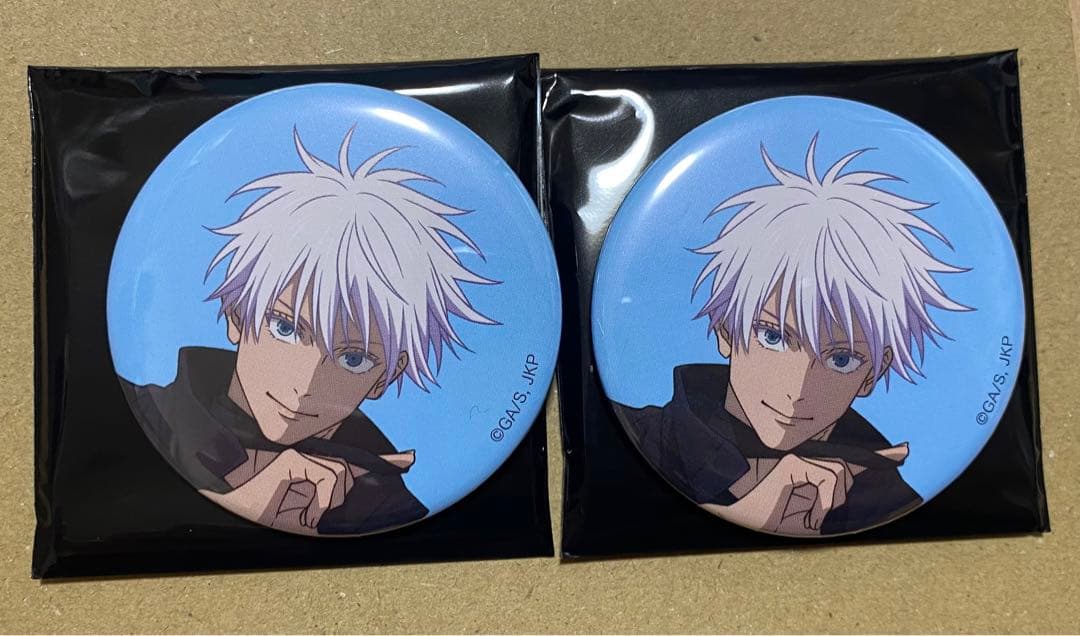 呪術廻戦　アニメーション呪術廻戦展　五条悟　缶バッジ　セット　※最終値下げ