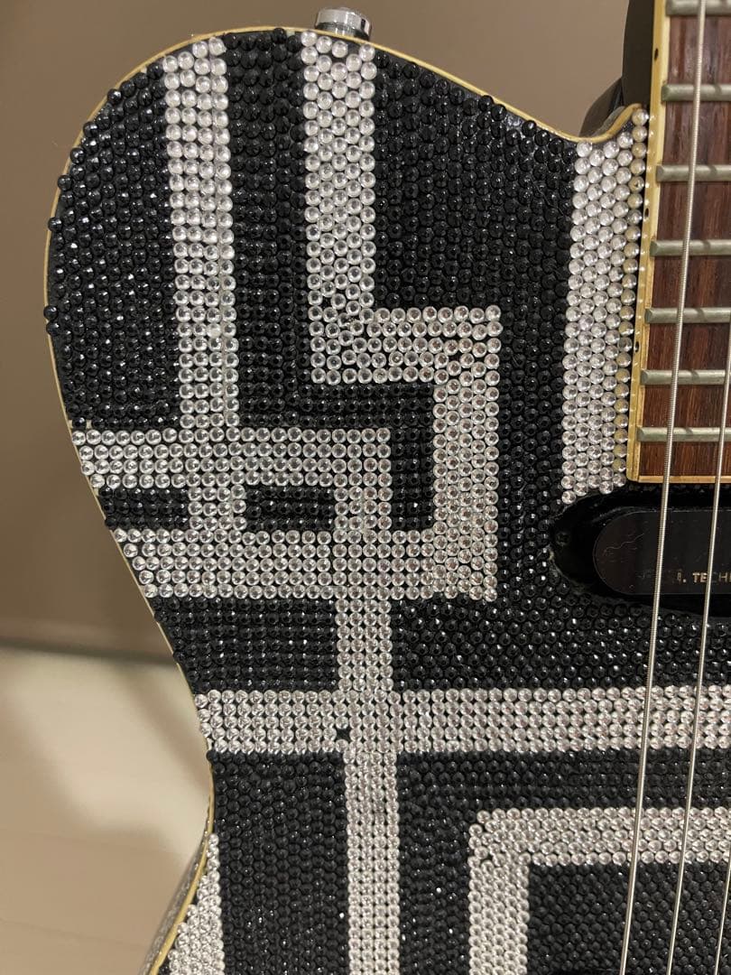 自作布袋モデル風 ギター FERNANDES