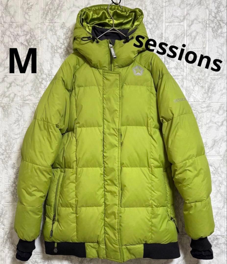 sessionsダウン　burtonパンツ　スノボ・スキーウェア　男女兼用