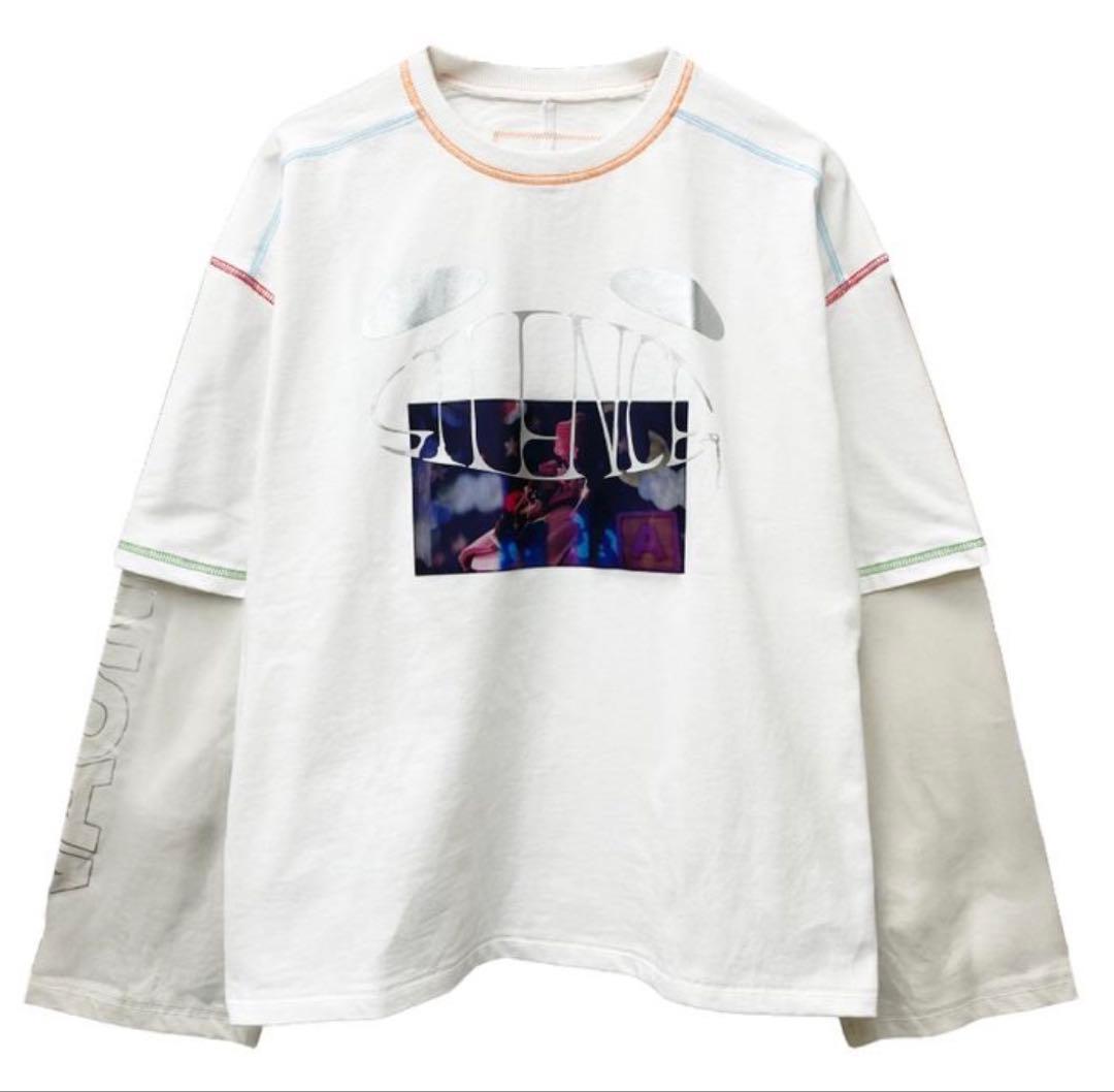 【未開封】VAUNDY ロンT ホワイト サイズL