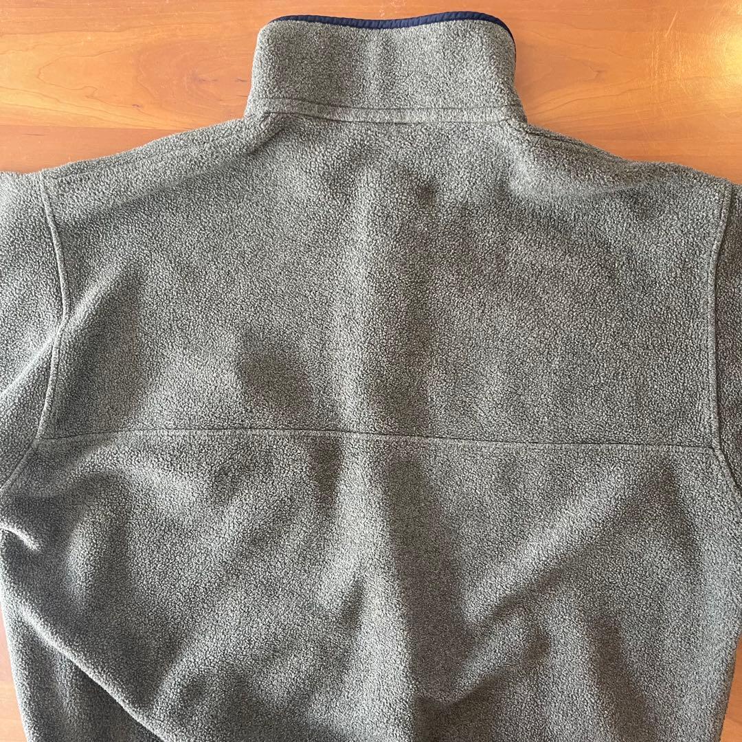 Patagonia Snap-Tフリース★ネイビー×グレー　メンズL★柴田ひかり