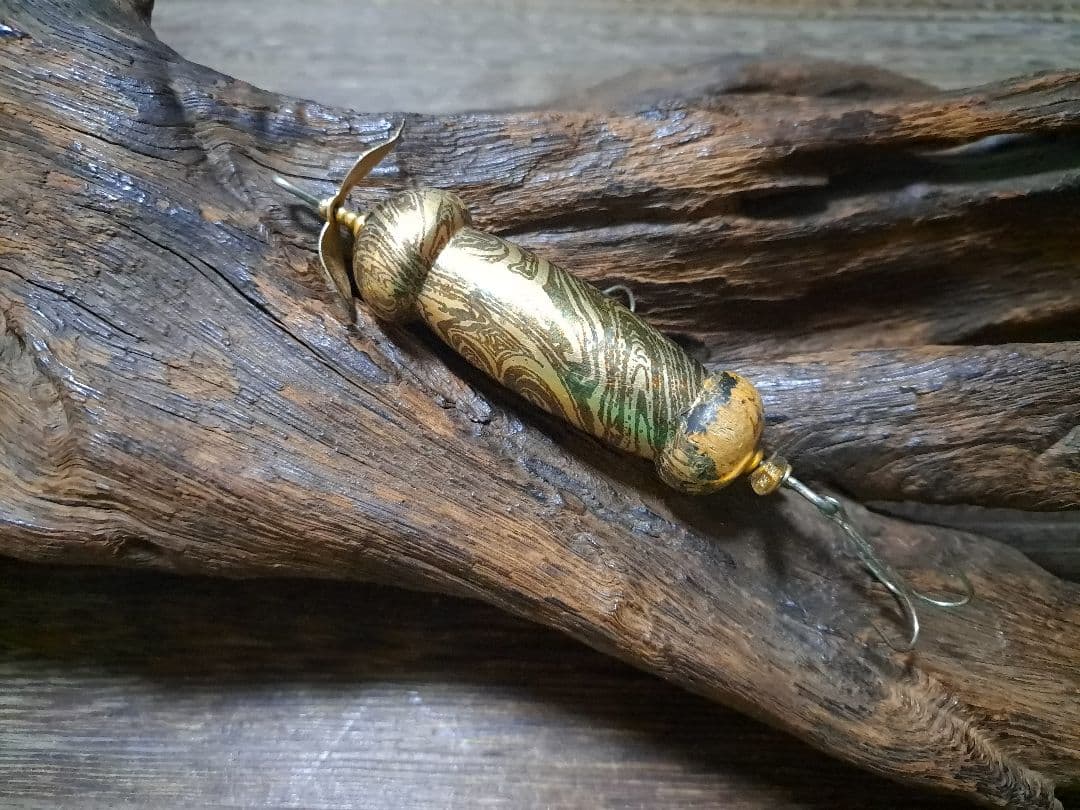 道楽　DOWLUCK 　ドウラク　クルクルチンチン　金沢金箔銀墨流し　レアカラー