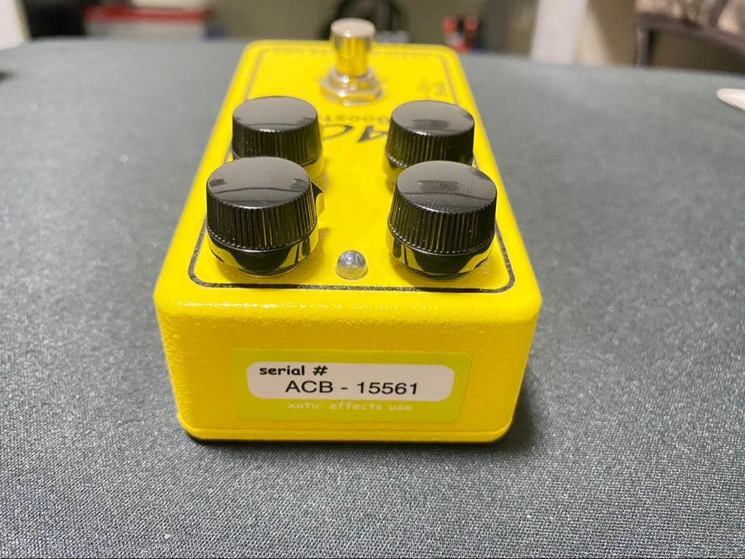 Xotic Effects AC Booster イエロー