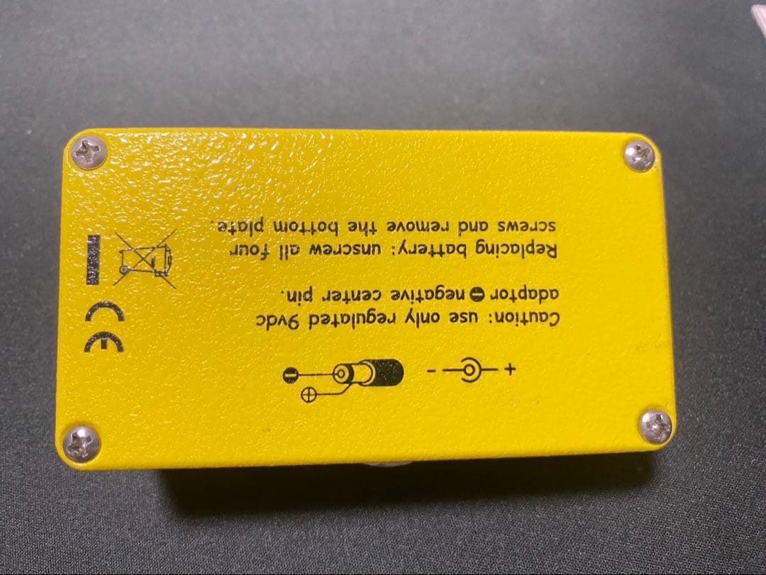 Xotic Effects AC Booster イエロー