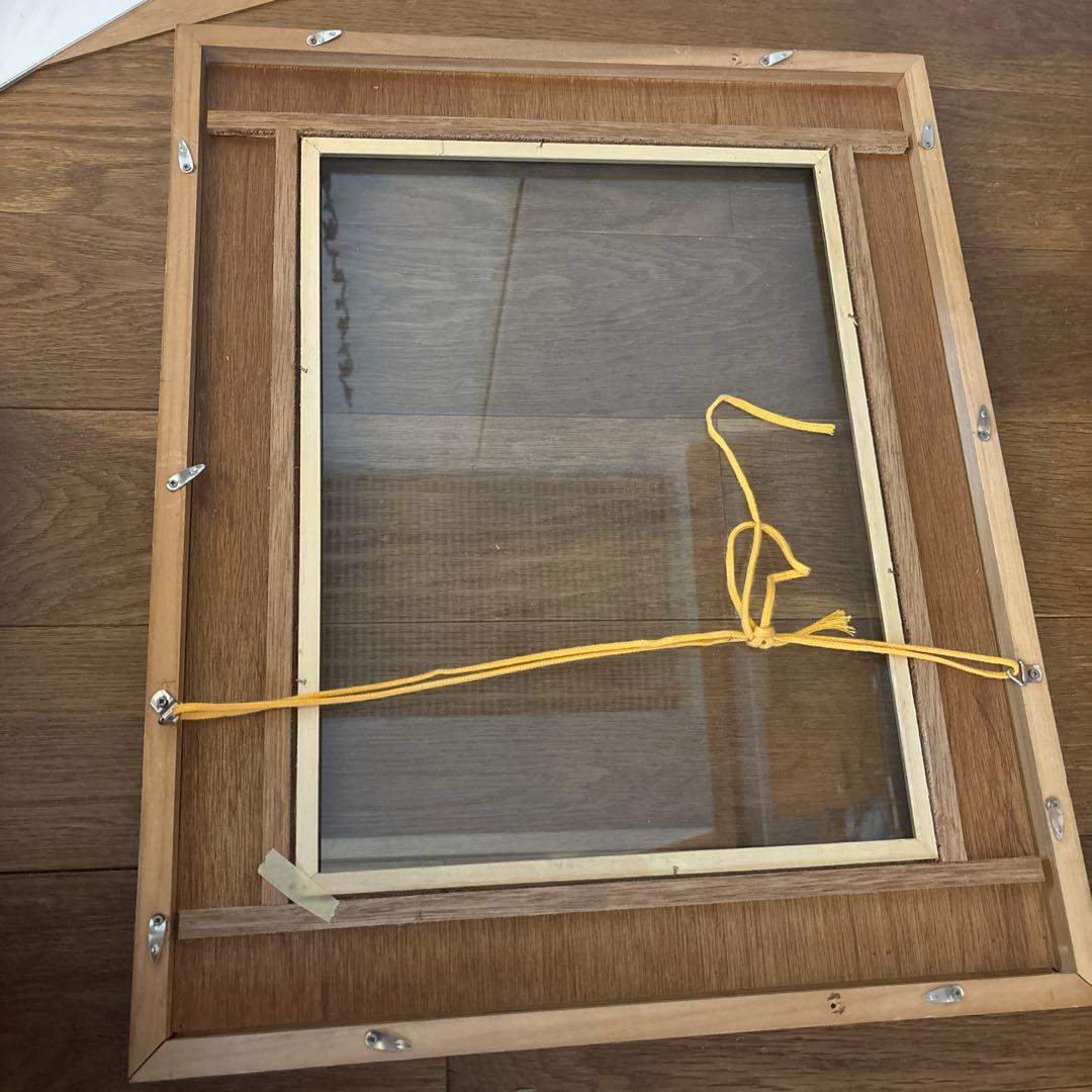 ジュディ・オング 版画 華堂初夏　額入り