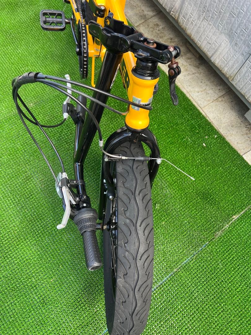 HUMMER 折りたたみ自転車 20インチ 6変速