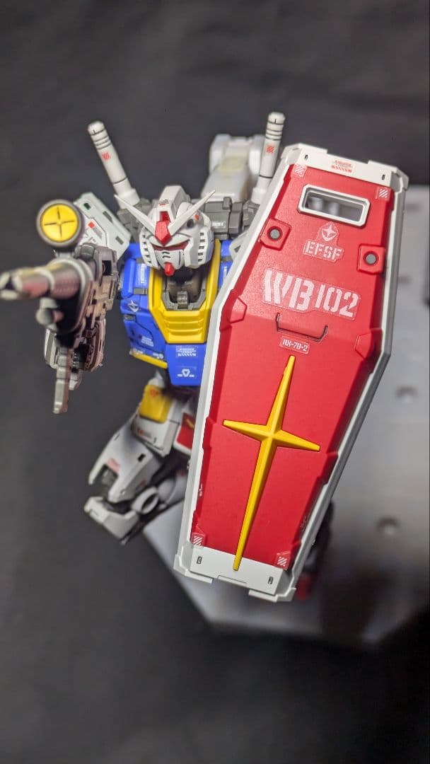 RG ガンダム　塗装済　rx-78-2 ver.2.0 ガンプラ