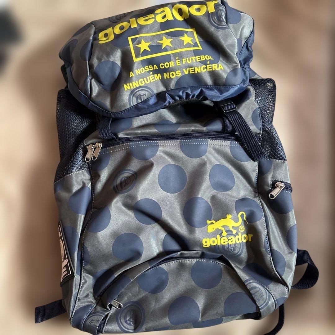新品未使用タグ付き。goleador ドット柄バックパック