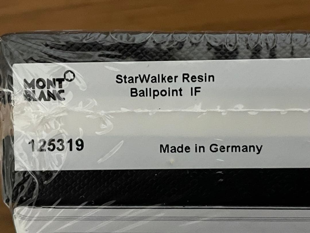 ◾️新品未使用◾️モンブラン◾️スターウォーカーボールペン◾️ミッドナイトブラック◾️