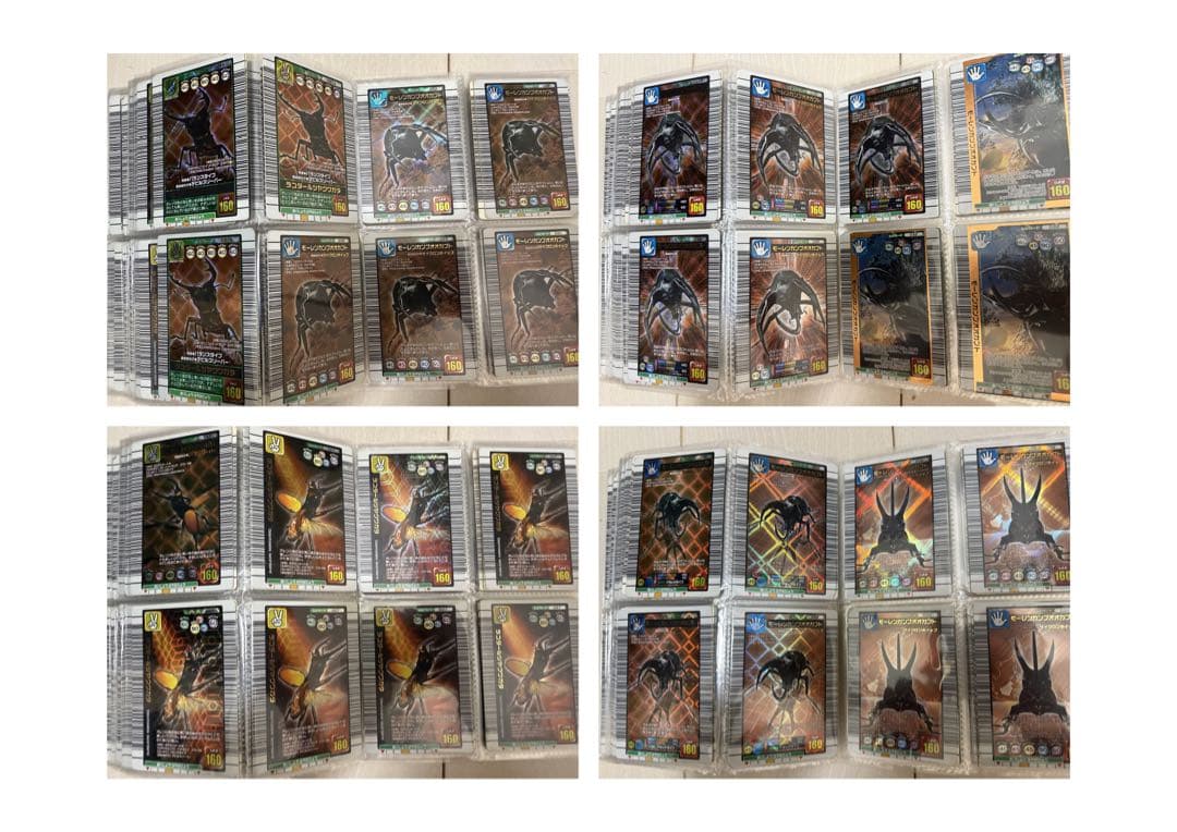 ☆*☆様 ムシキングカードコレクション　金28枚・銀42枚・銅220枚以上 その