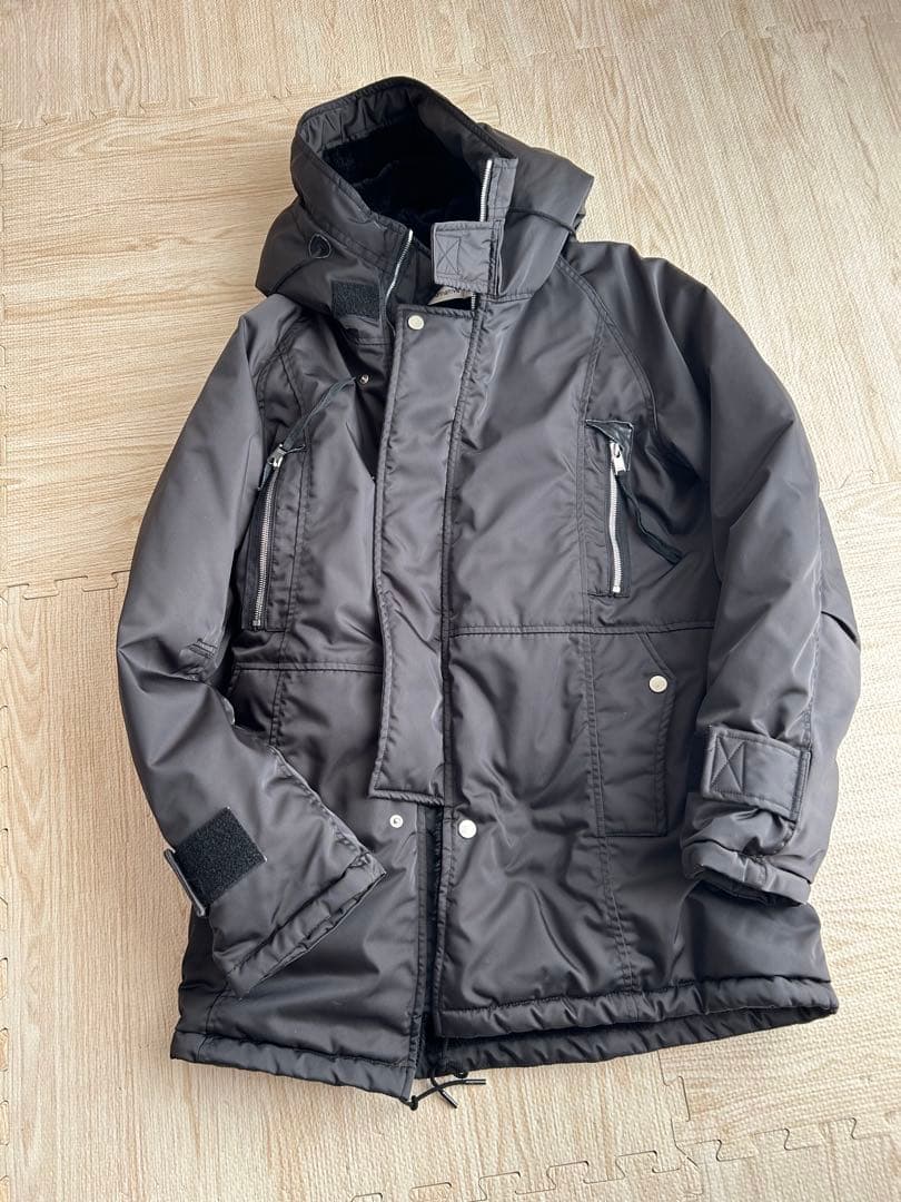 nonnativeノンネイティブ　TROOPER HOODED BOA COAT