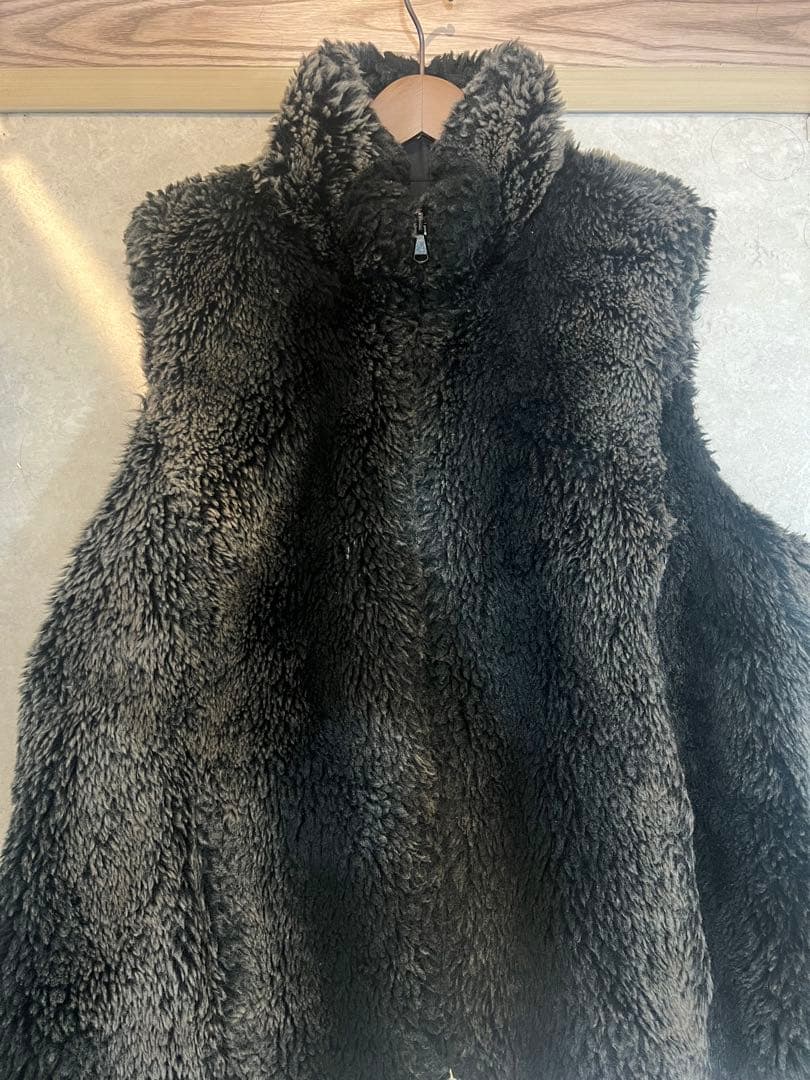 最終値下げKirsten Blazek ダークブラウン ファーベスト