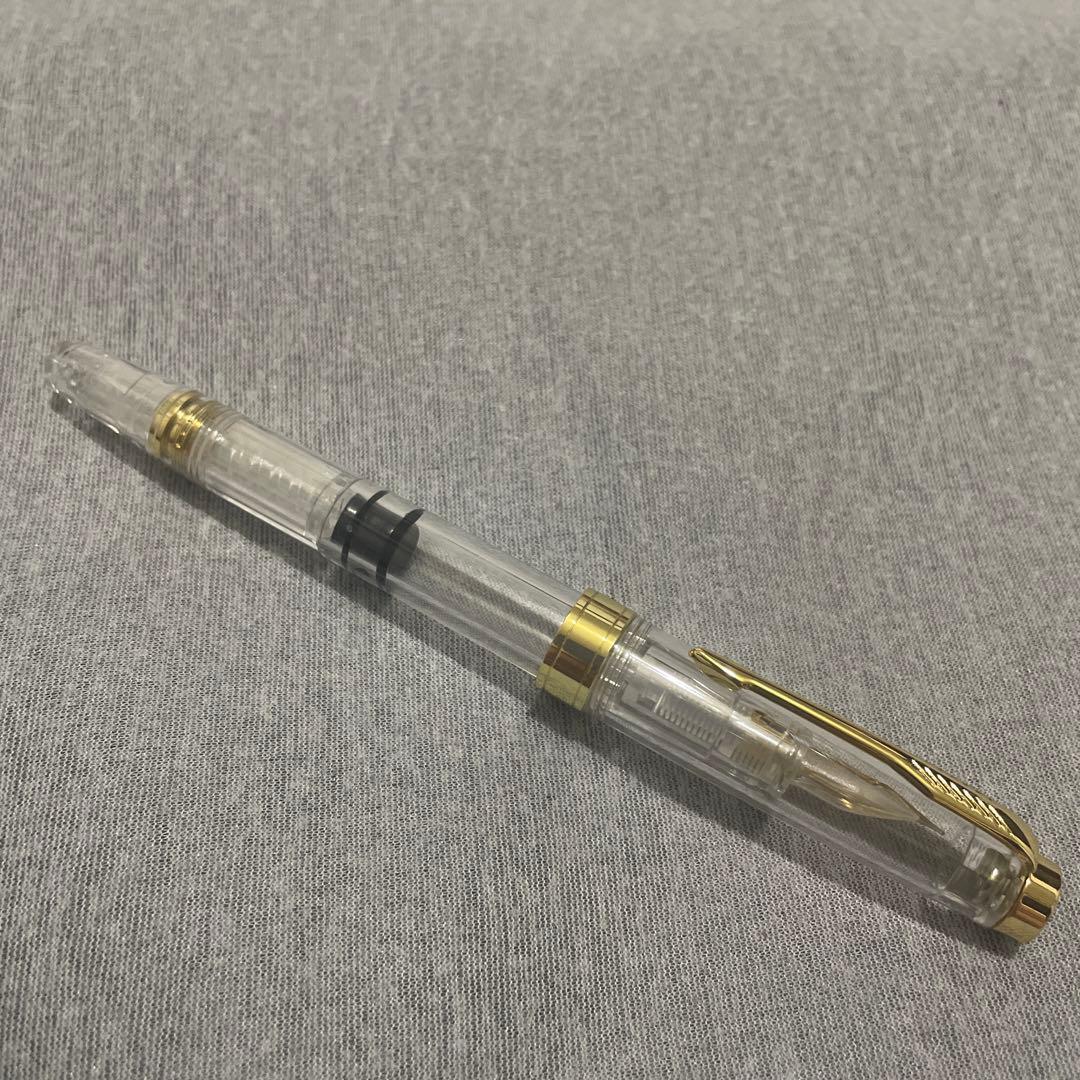 クリアゴールド 万年筆