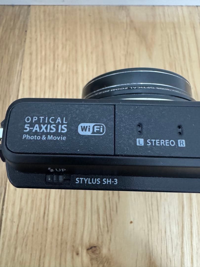 動作確認 OLYMPUS オリンパス STYLUS SH-3 ブラック