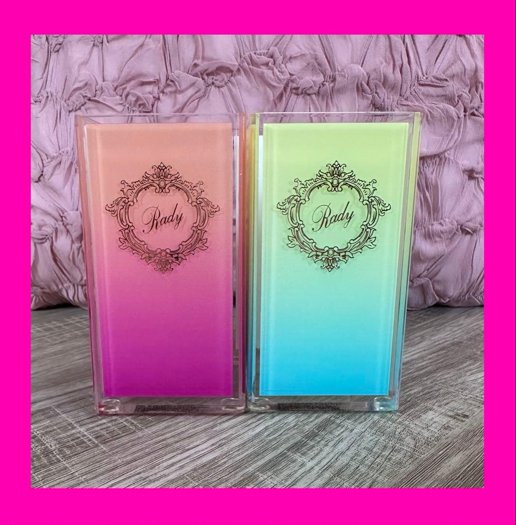 ❤︎Rady❤︎歯ブラシスタンドグラデーションセットアクリルマルチスタンド小物入れ