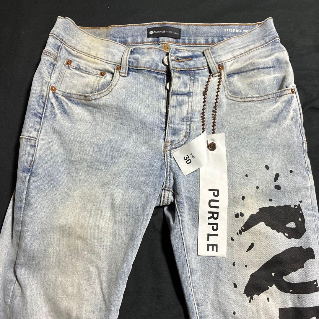 【早い者勝ち】最終値下げです。PURPLE スキニーデニム P001 30