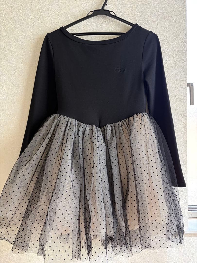 Treatyourself バレリーナドットチュールドッキングワンピース