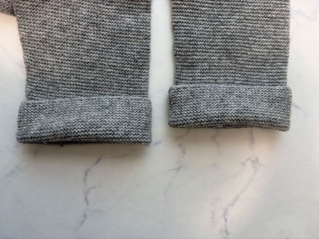 美品　ADIEU TRISTESSE 配色釦ウールカーディガン 日本製