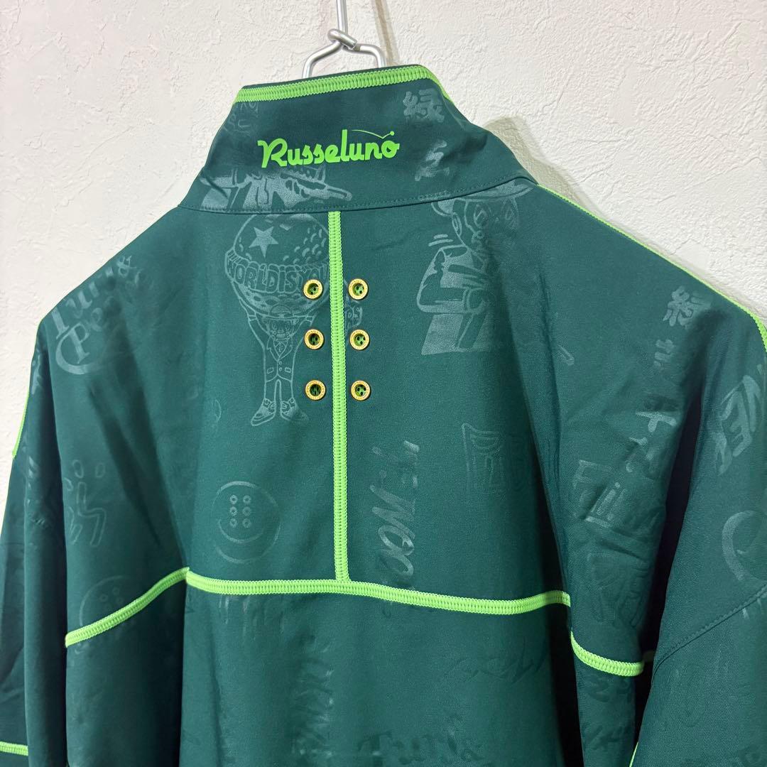【RUSSELUNO】新品　シレーエンボスジップブルゾン　メンズＸＬ　ゴルフ