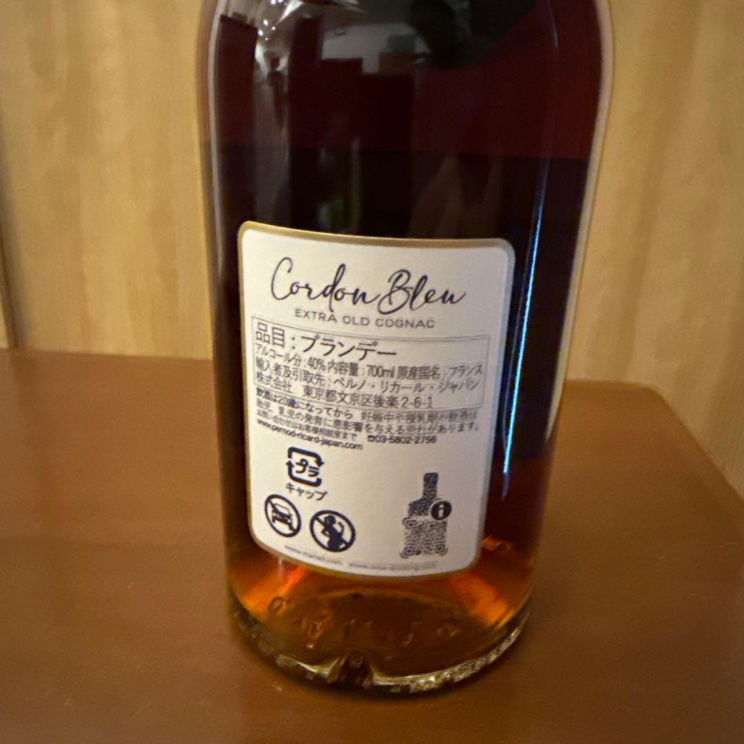未開封 MARTELL Cordon Bleu エクストラオールドコニャック