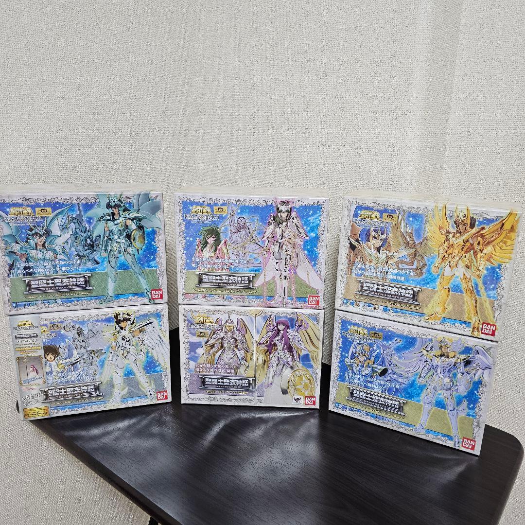 聖闘士聖衣神話 神聖衣+神　セット販売