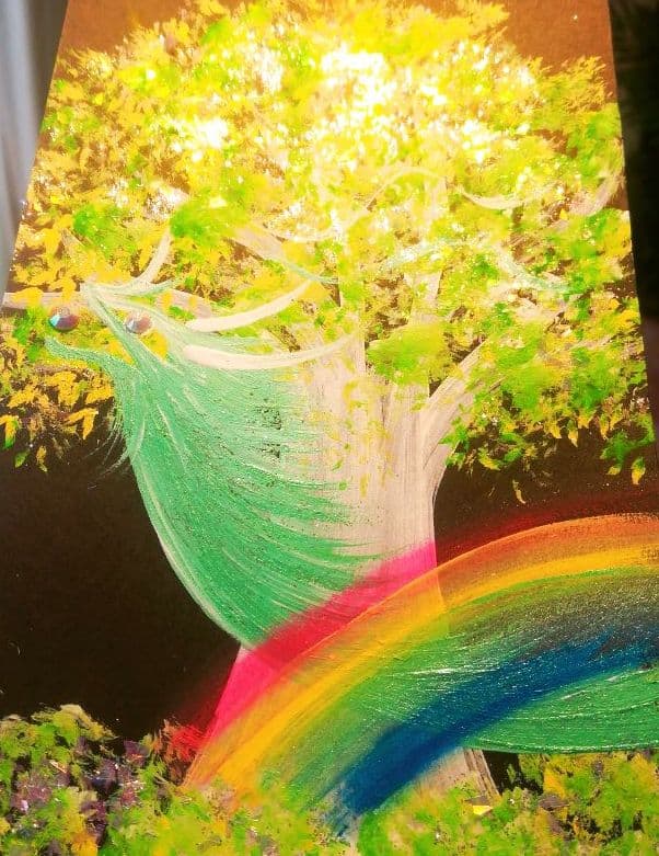 専用ページご購入できません開運絵画　☆生命樹☆成長☆