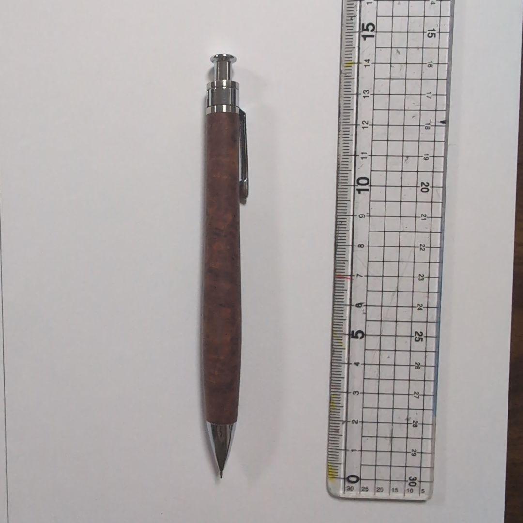 シャープペンシル　工房楔 花梨瘤