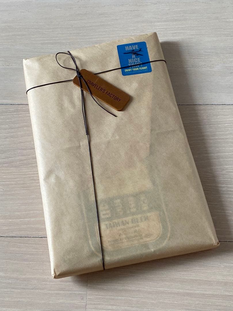 ラッピング◼️トラベラーズノート 台湾ビール キャメル