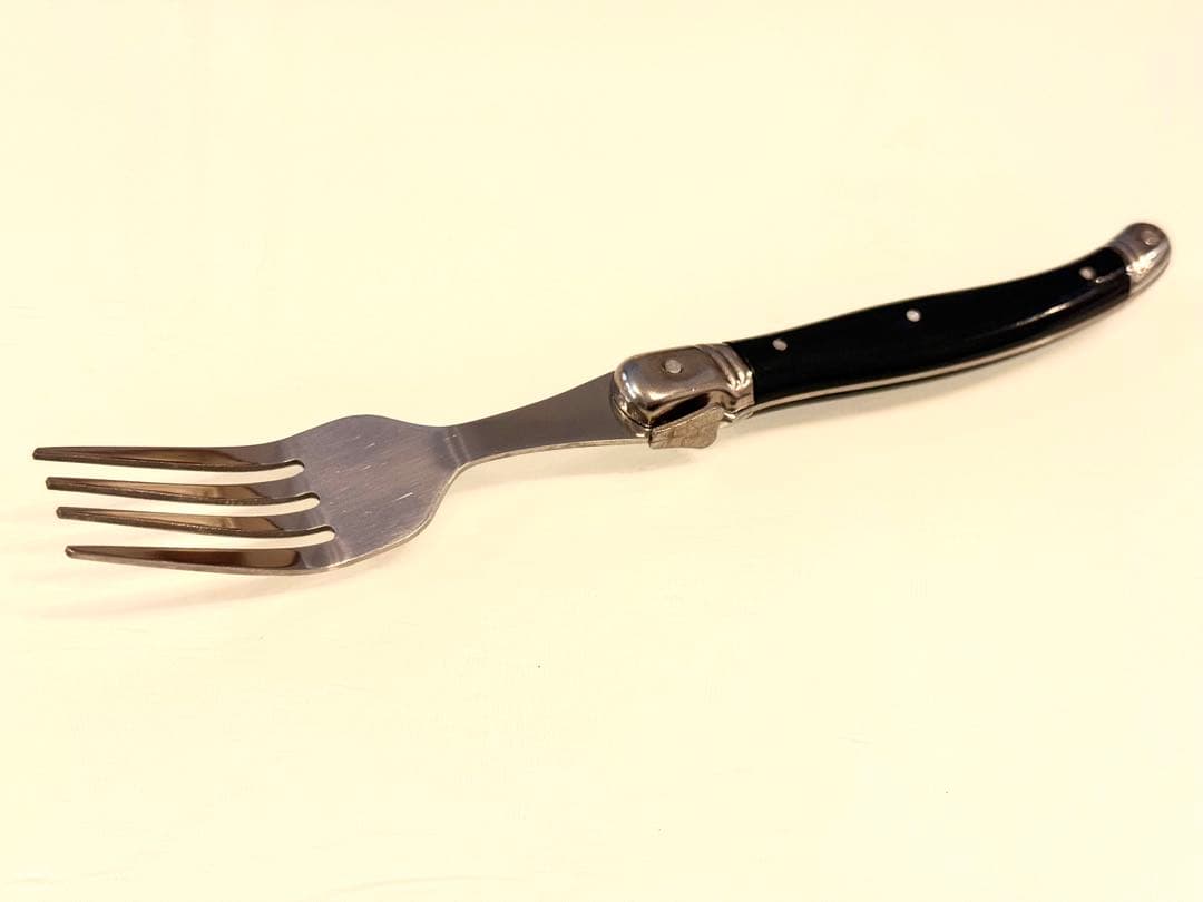 Laguiole elite カトラリーセット 24本入り　ブラック　刻印入り