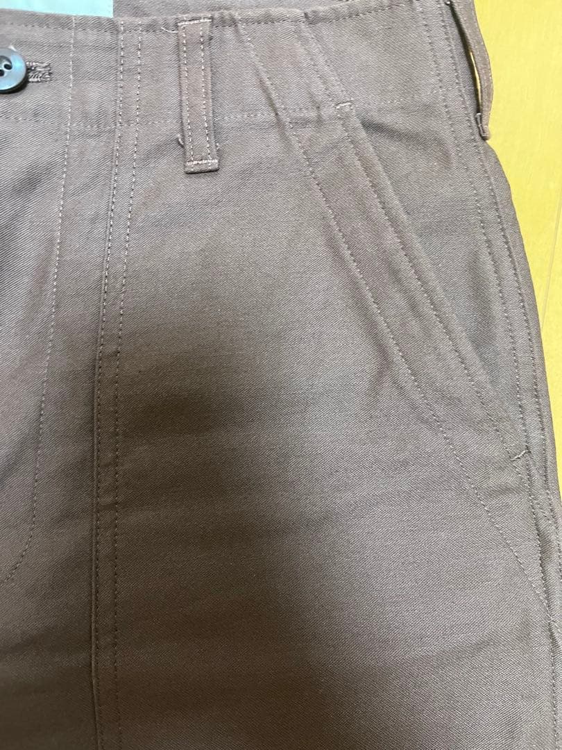 【美品】ザシンゾーン ベイカーパンツ 38 ブラウン