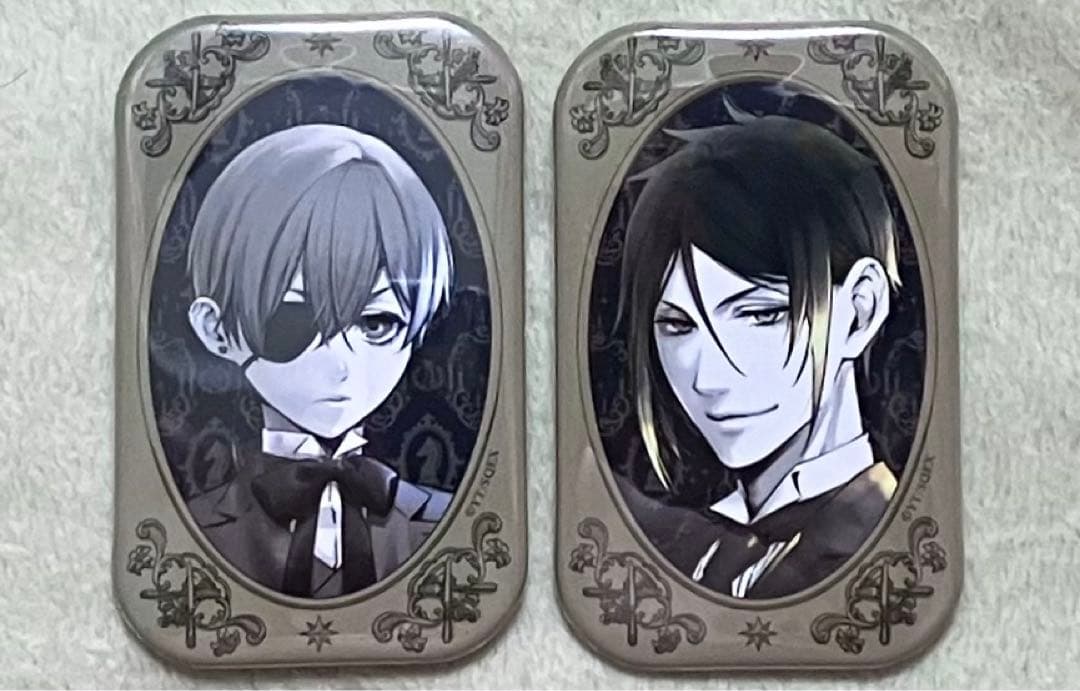 黒執事 Black Label 缶バッジ シエル セバスチャン