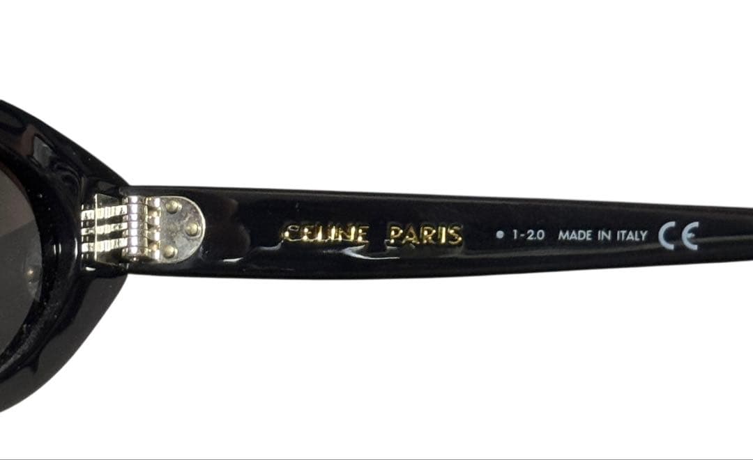 CELINE キャットアイサングラス ネイビー