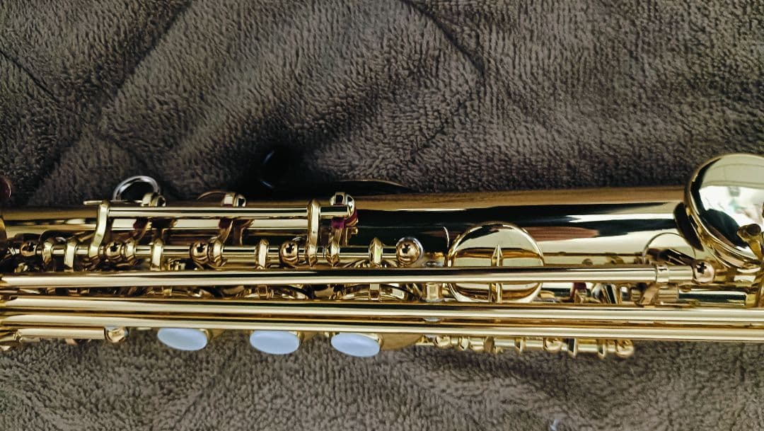 ヤマハソプラノサックスYSS-875EXHG 美品2月末迄出品予定