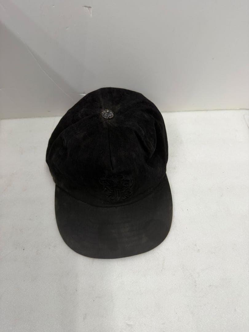 K*n様 クロムハーツ　黒の刺繍ベースボールキャップ
