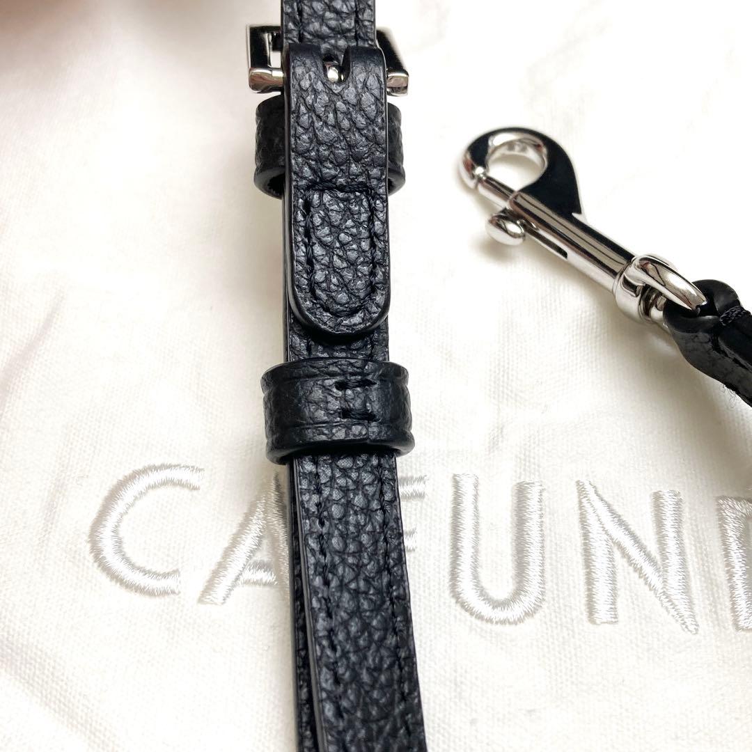 あ*お様 ❤️極美品❤️CAFUNE STANCE BAG BLACK(TEXT