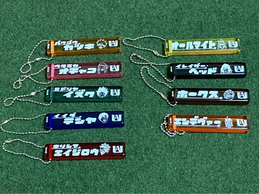 ヒロアカ　アクリルスティックキーホルダー