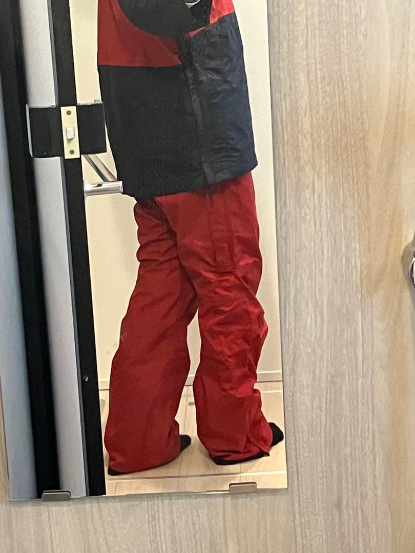 064UNFUDGEアンファッジ　メンズスノーボードウェアーセットアップビブパン