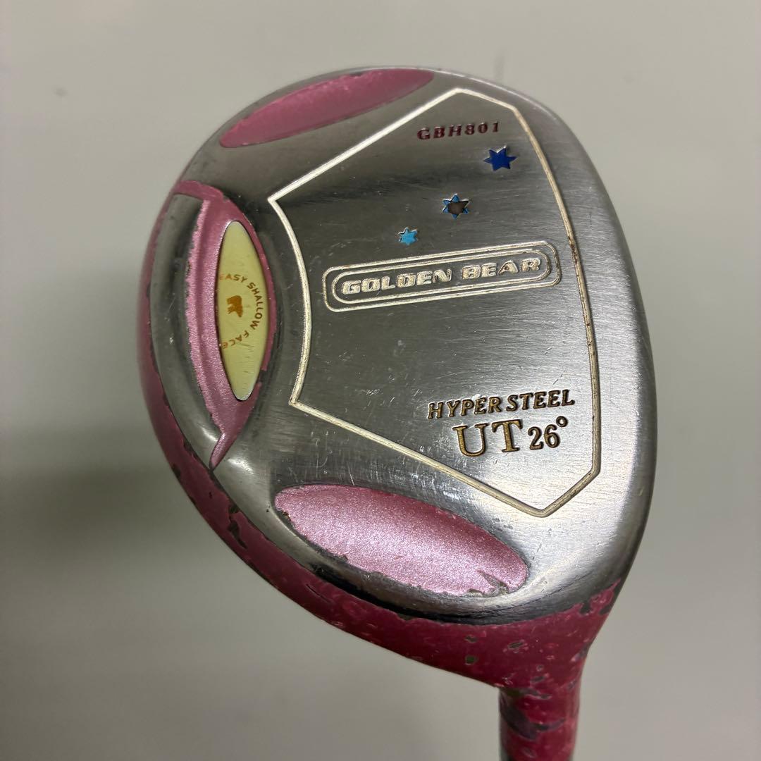 レディースゴルフクラブセット【PARADISO】【GOLDEN BEAR】★