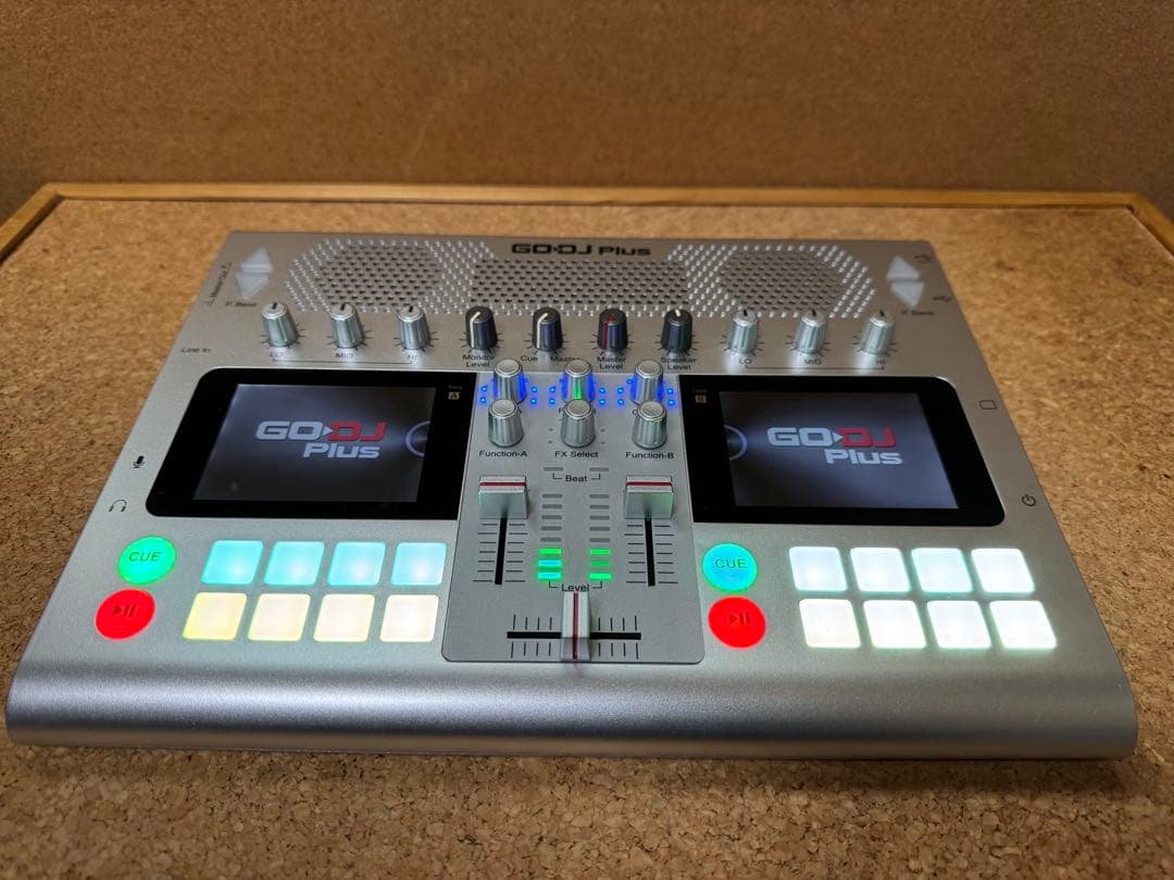 JD Sound ポータブルDJシステム GODJ PLUS (シルバー) 美品