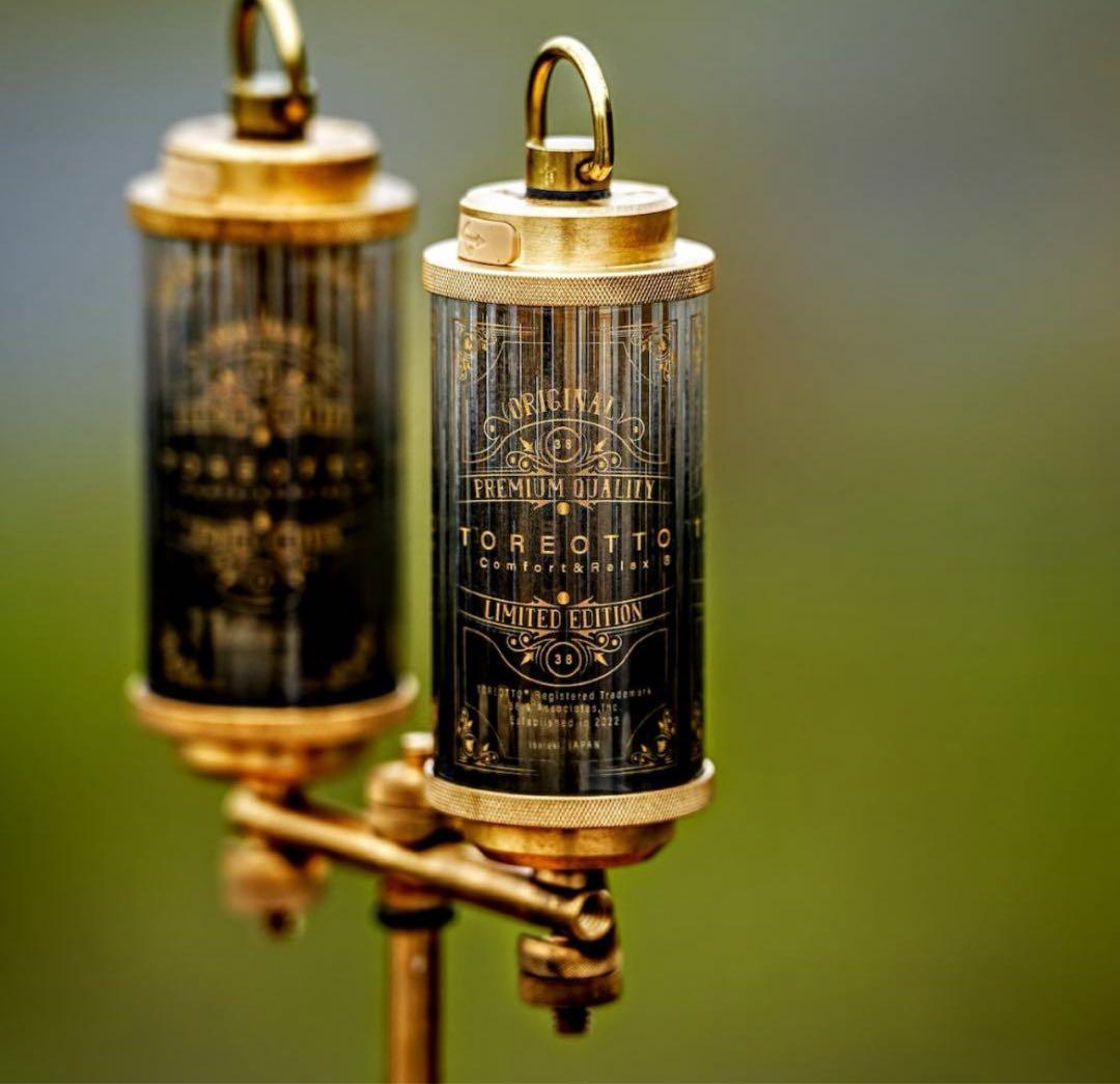 【希少】38-kT THE RICH classic100 真鍮製ランタン 本体