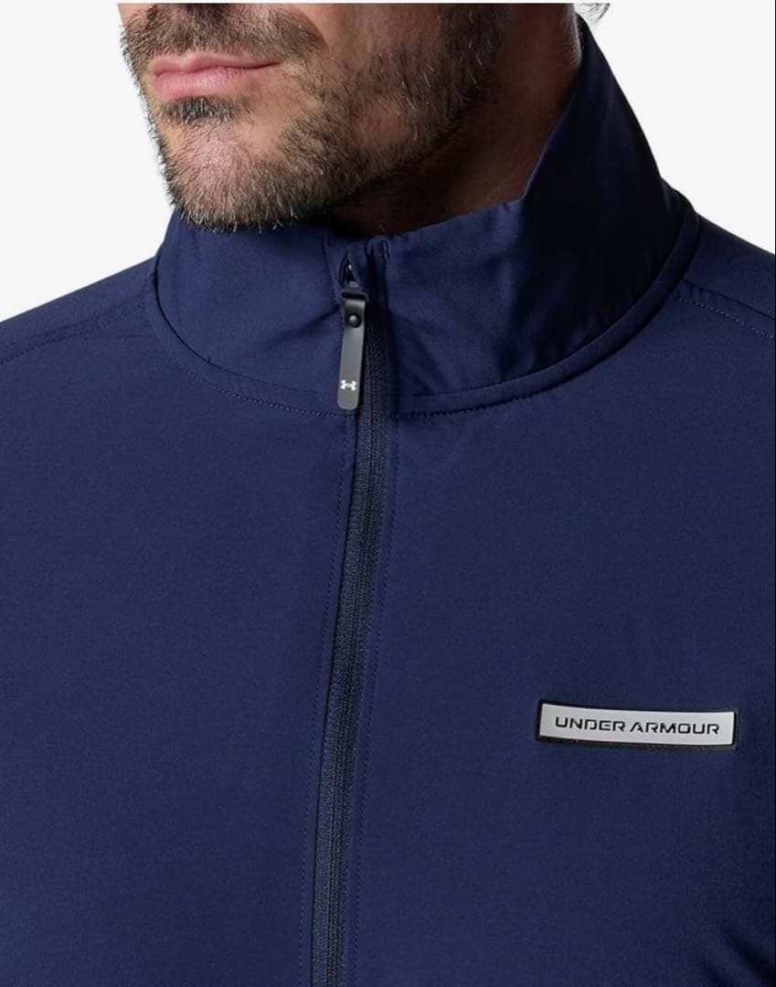 アンダーアーマー ゴルフ　ドライブプロ ハイブリッド 1/2ジップ ジャケット