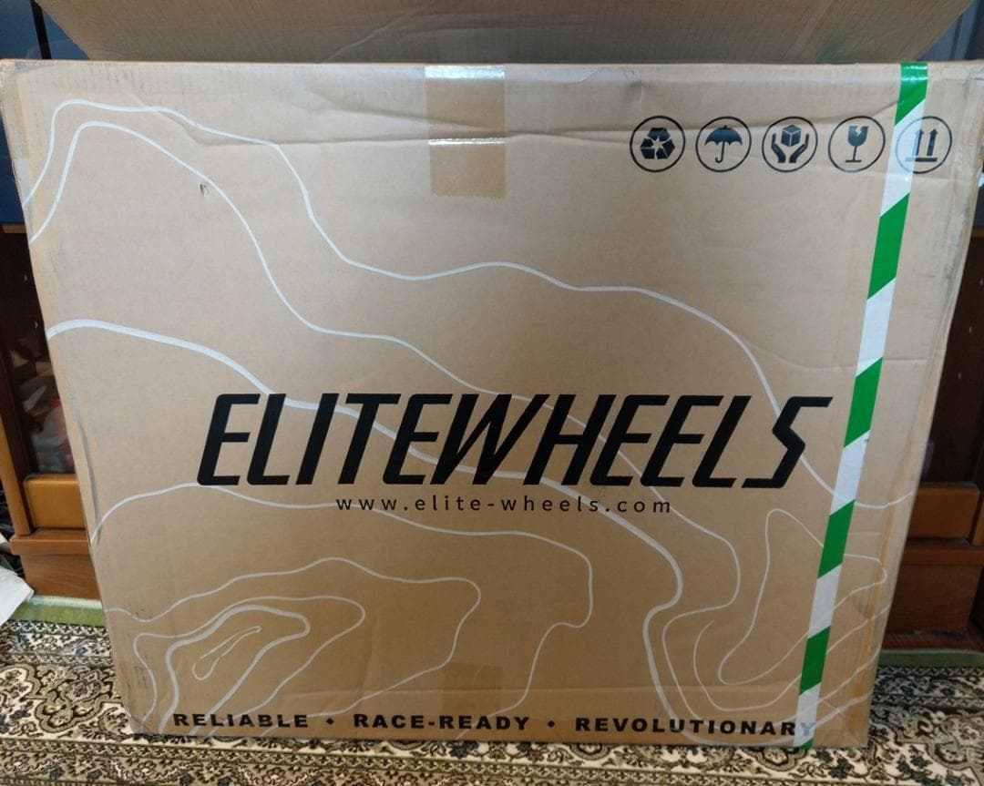 【美品】ELITEWHEELS　3スポークホイール フロント